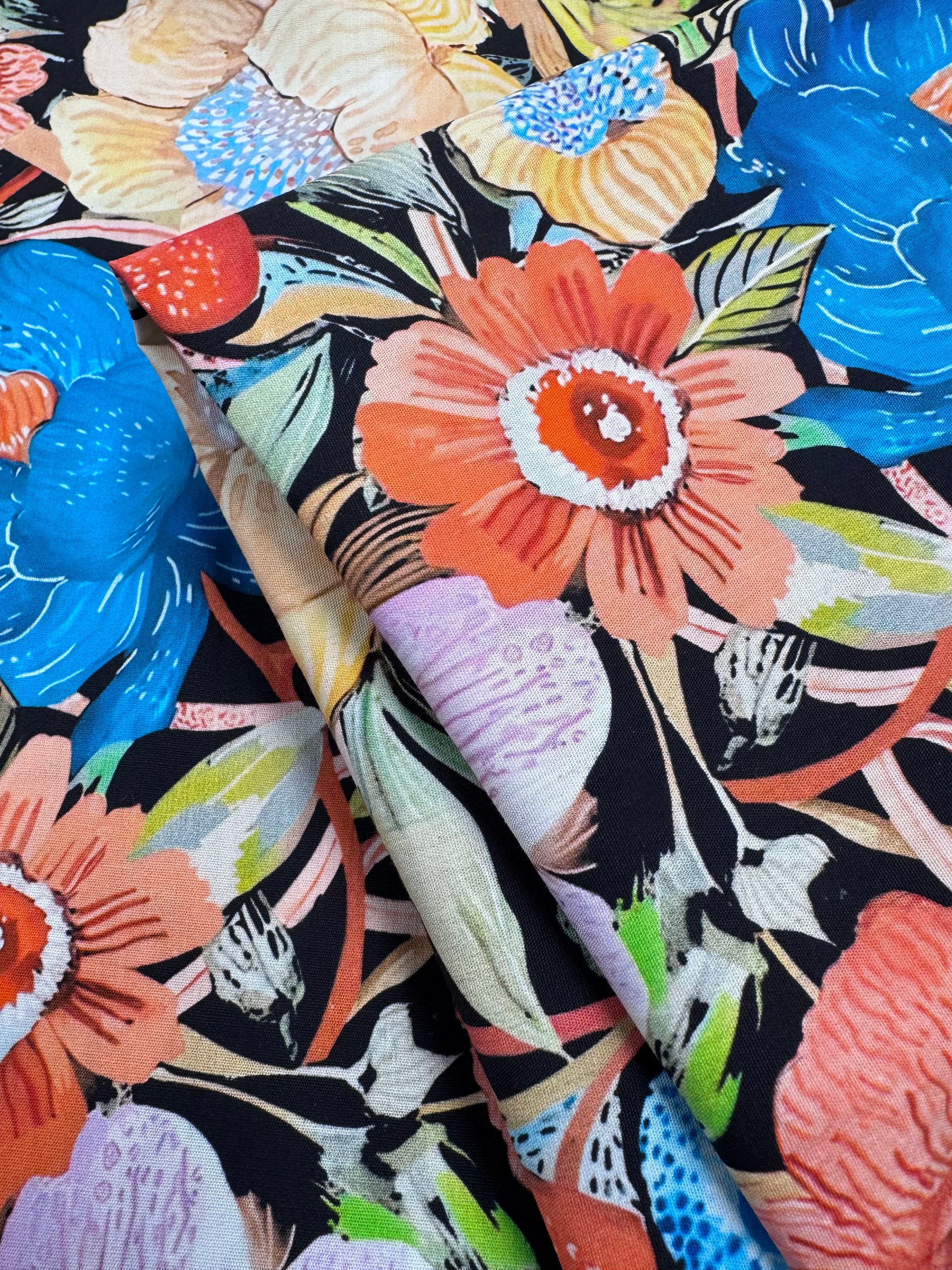 Printed Cotton - Jardin Eclatant  - 150cm