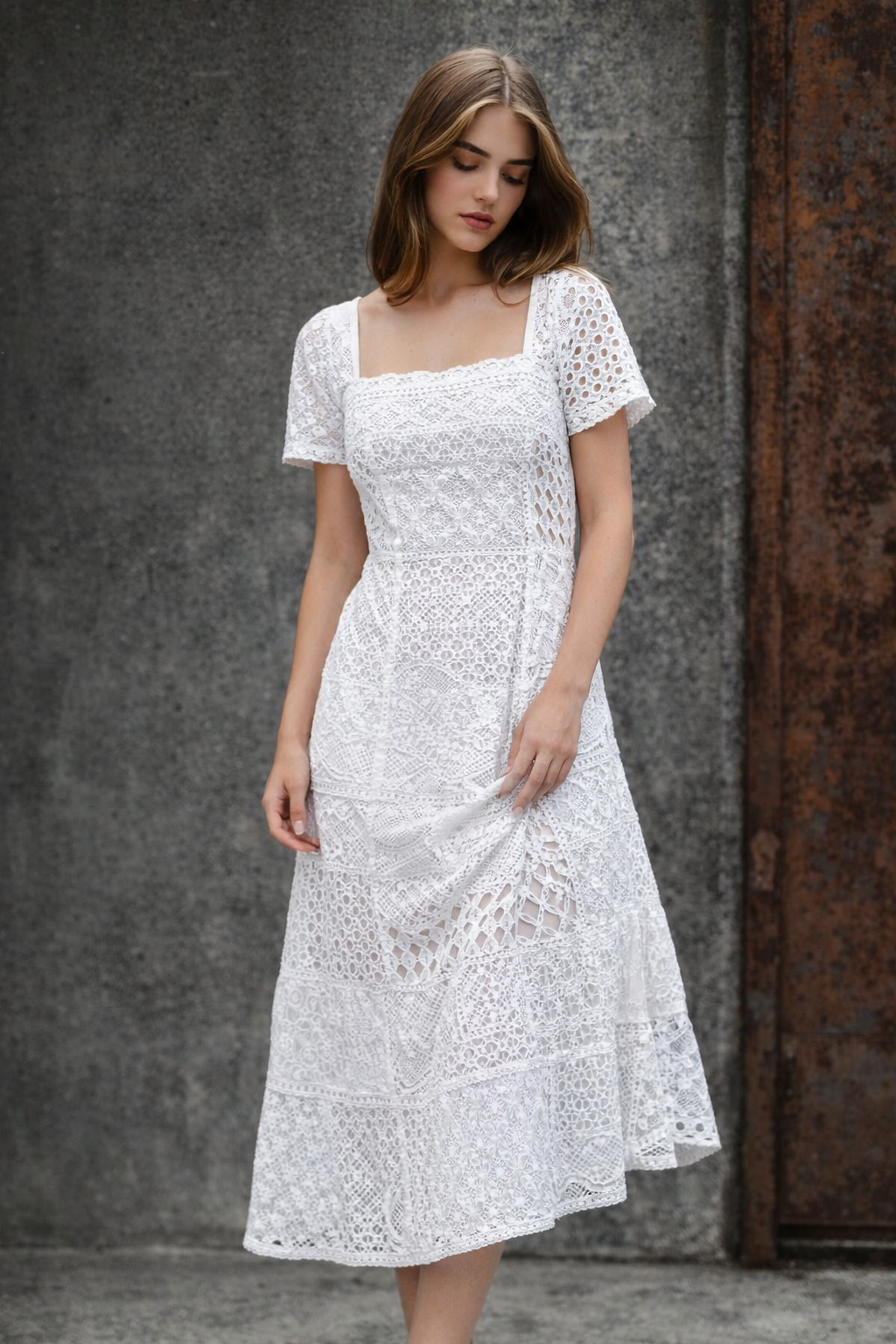 Designer Texture Lace - 130cm