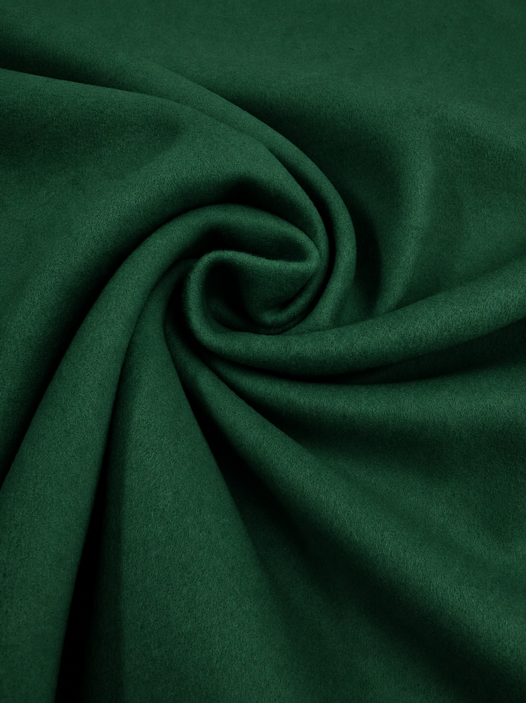 Wool Cashmere - Emerald - 150cm