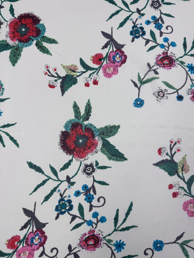 Designer Chiffon - Botanic Whisper - 145cm