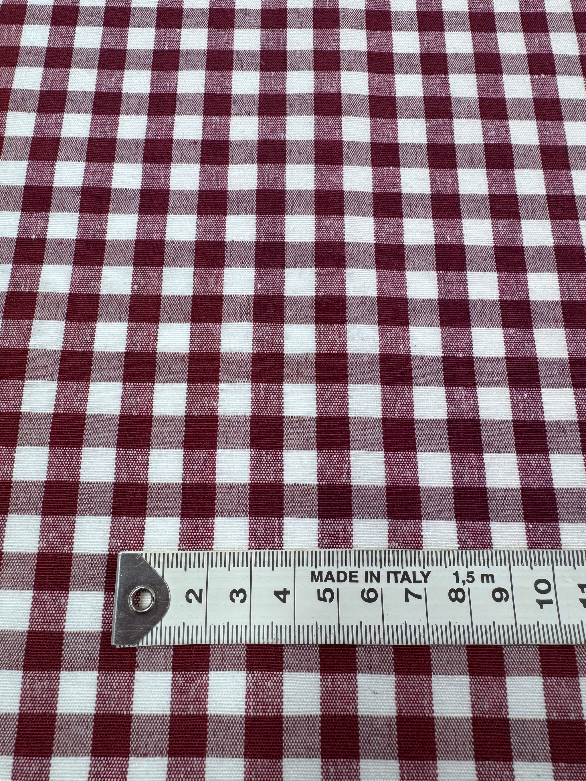 Linen Blend - Syrah & White  - 150cm