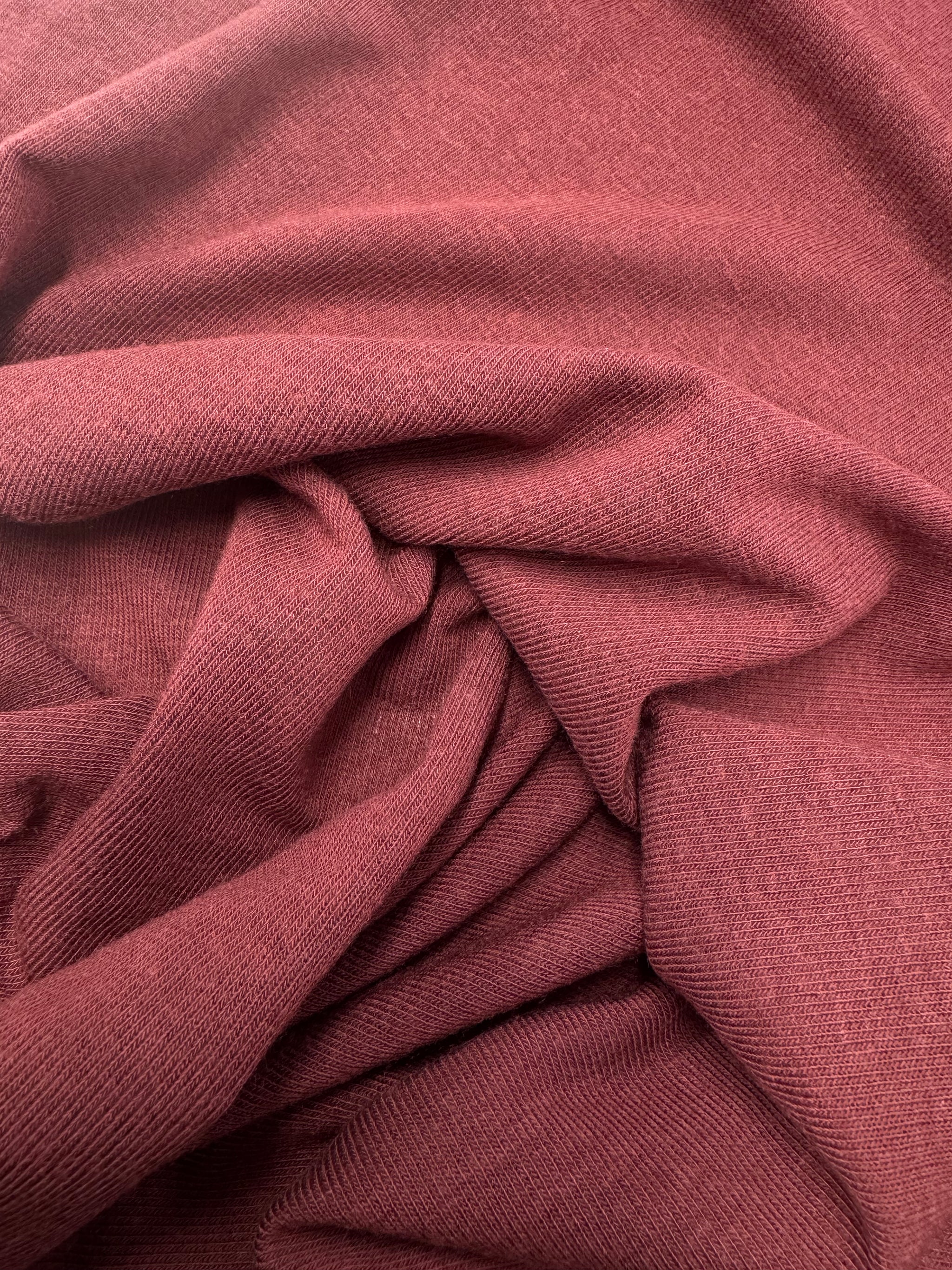 Wool Knit - Merlot - 135cm