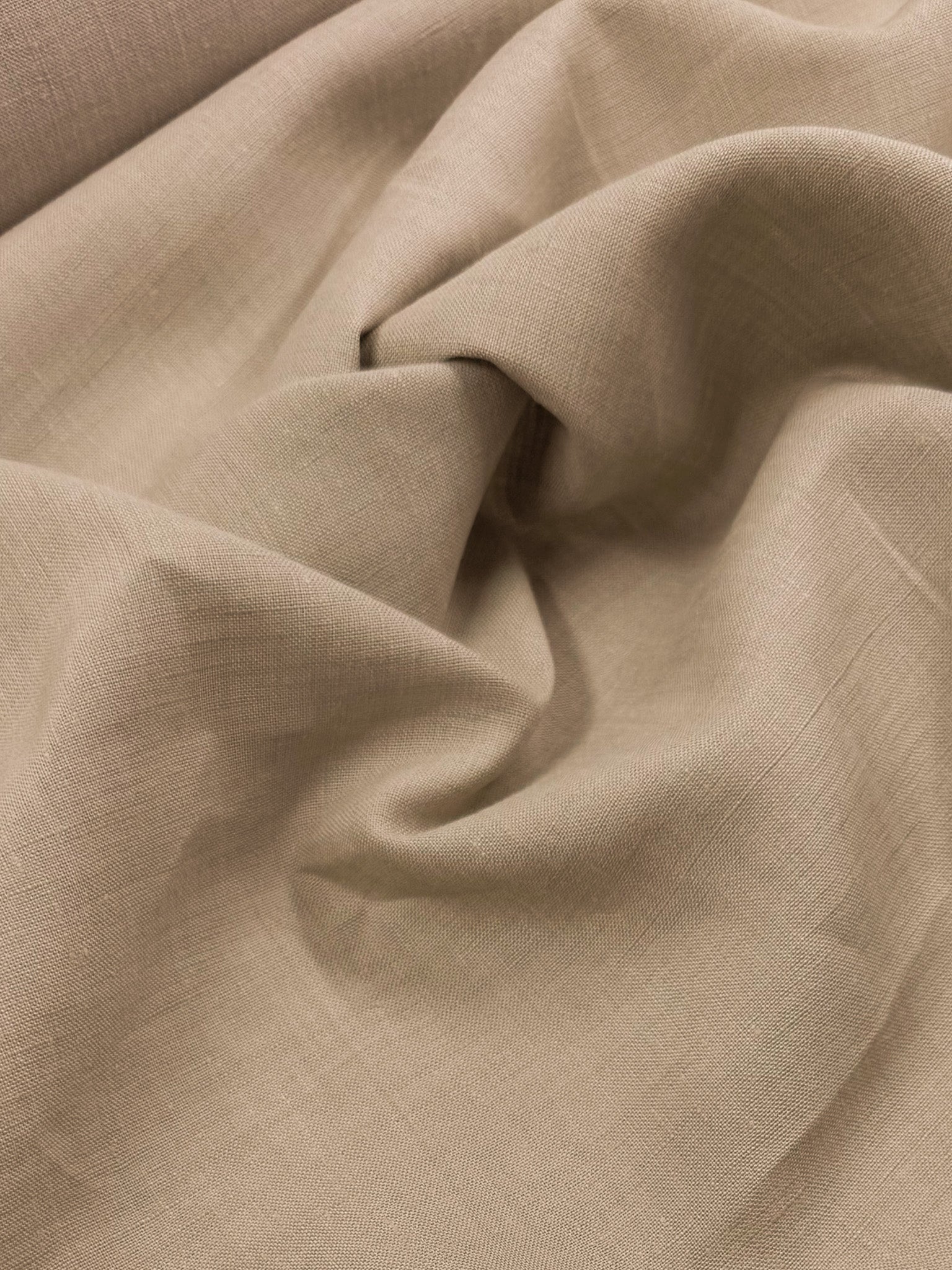 100% Pure Linen - Doeskin - 150Cm