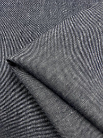 Pure Linen Twill - Denim - 144cm