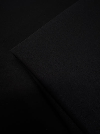 Poly Cotton Drill - Black - 150cm