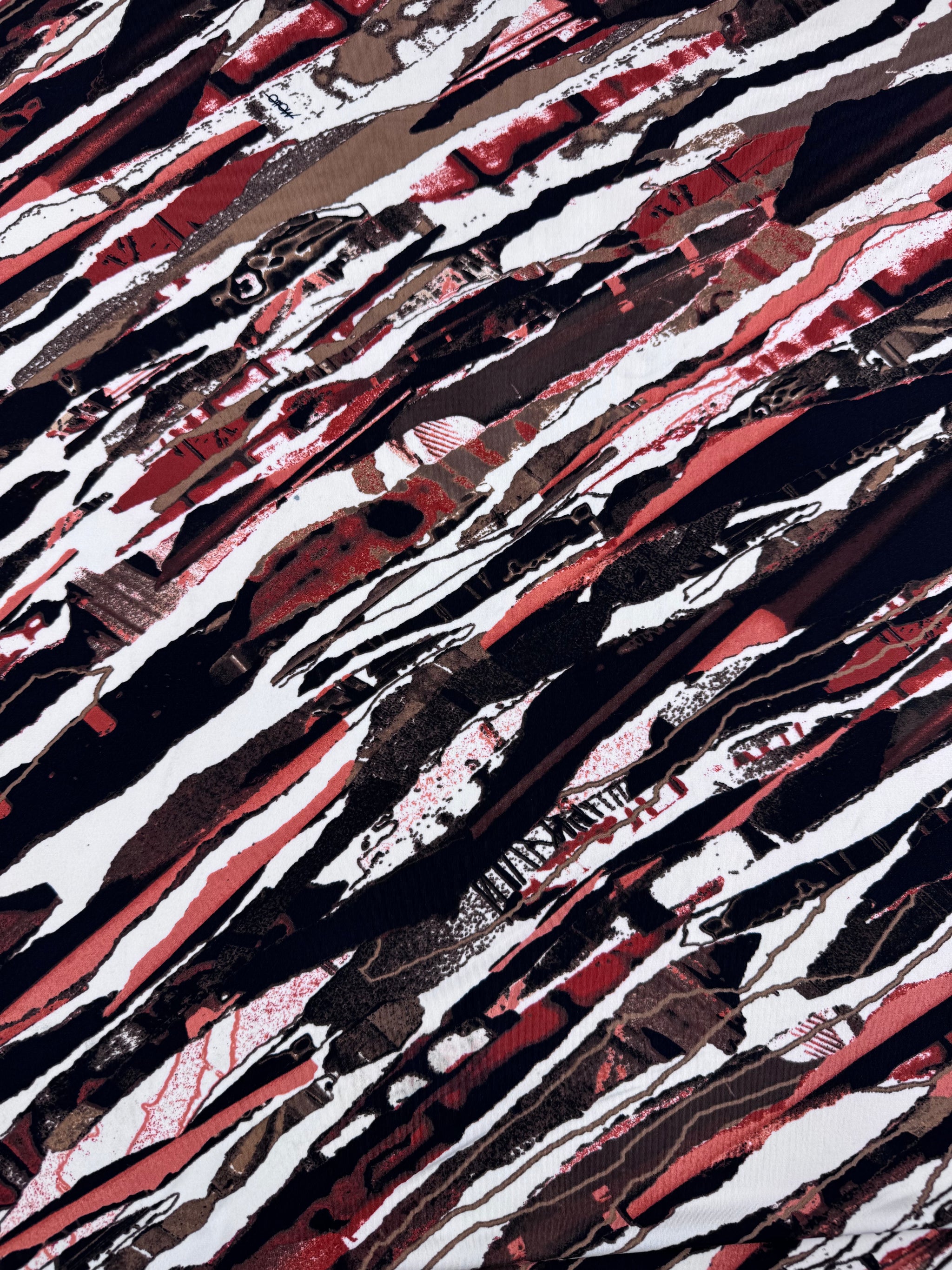 Printed Lycra - Safari Stripe - 150cm