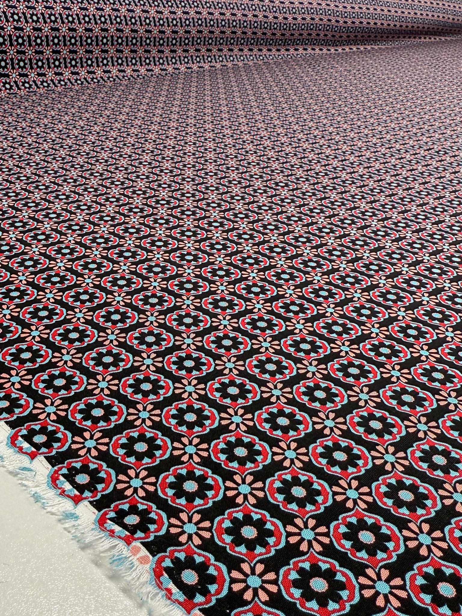 Printed Viscose - Medallion - 145cm