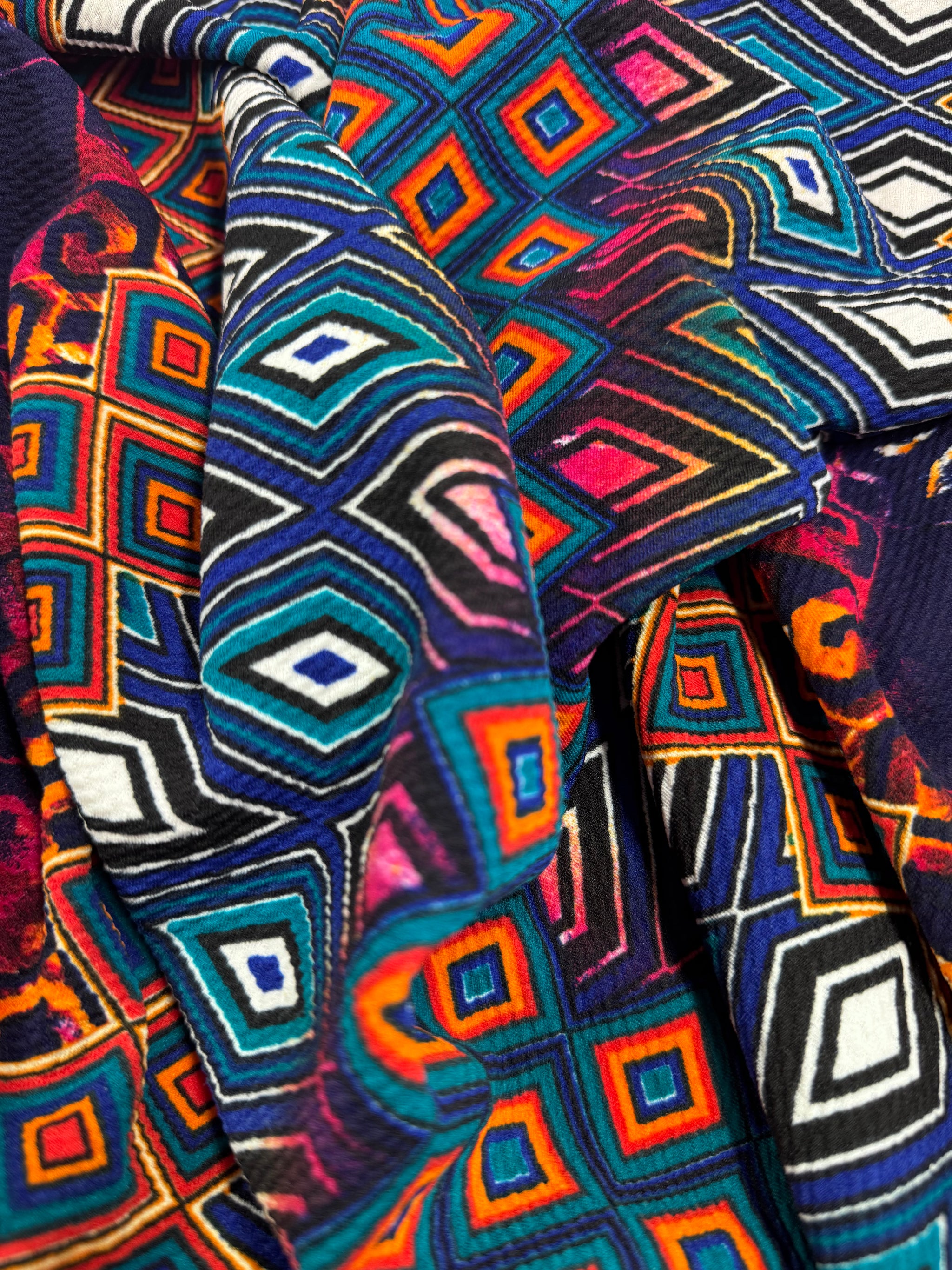 Calender Knit - Tribal Geo - 140cm