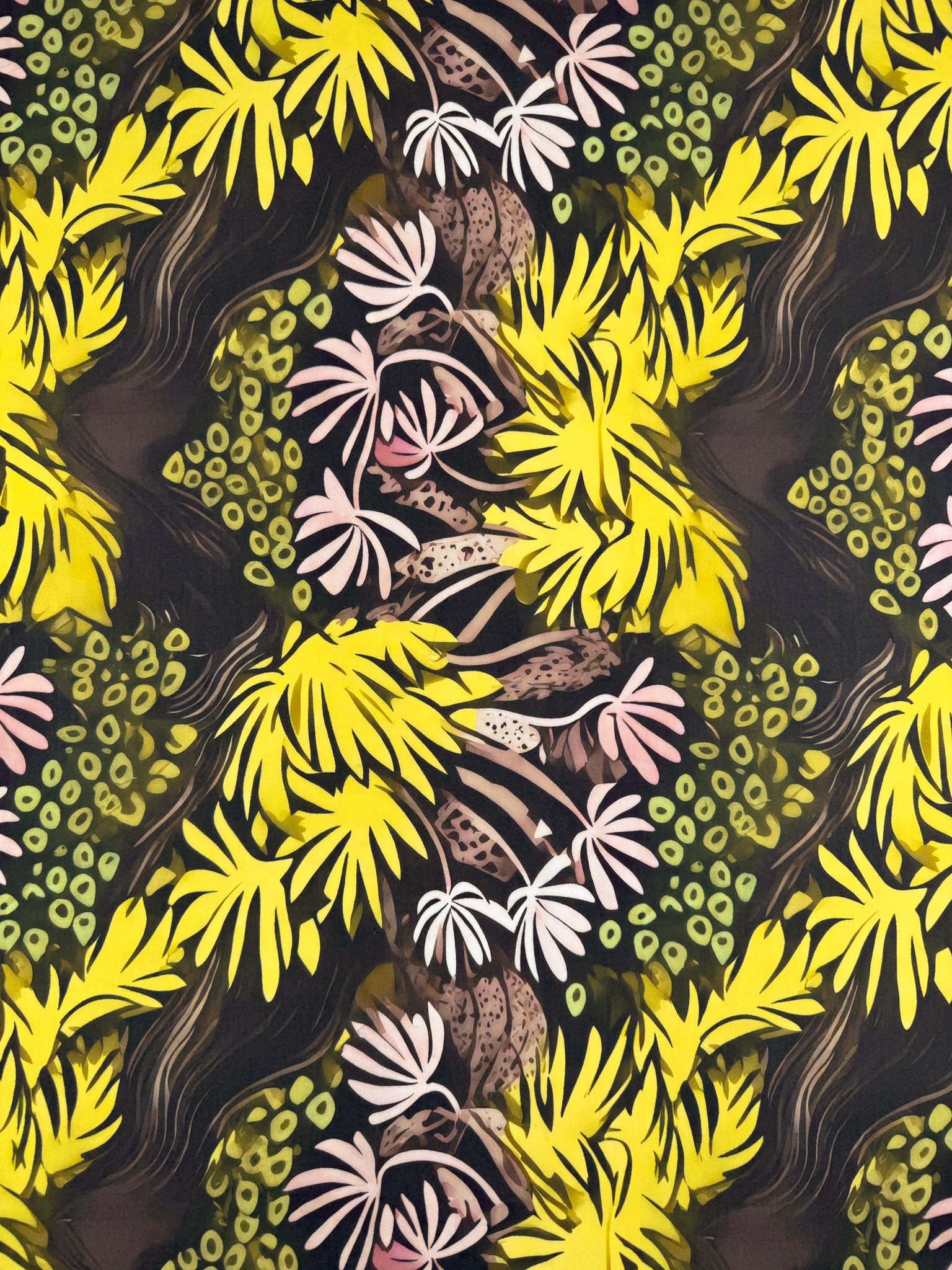 Designer Rayon - Earthwood - 144cm