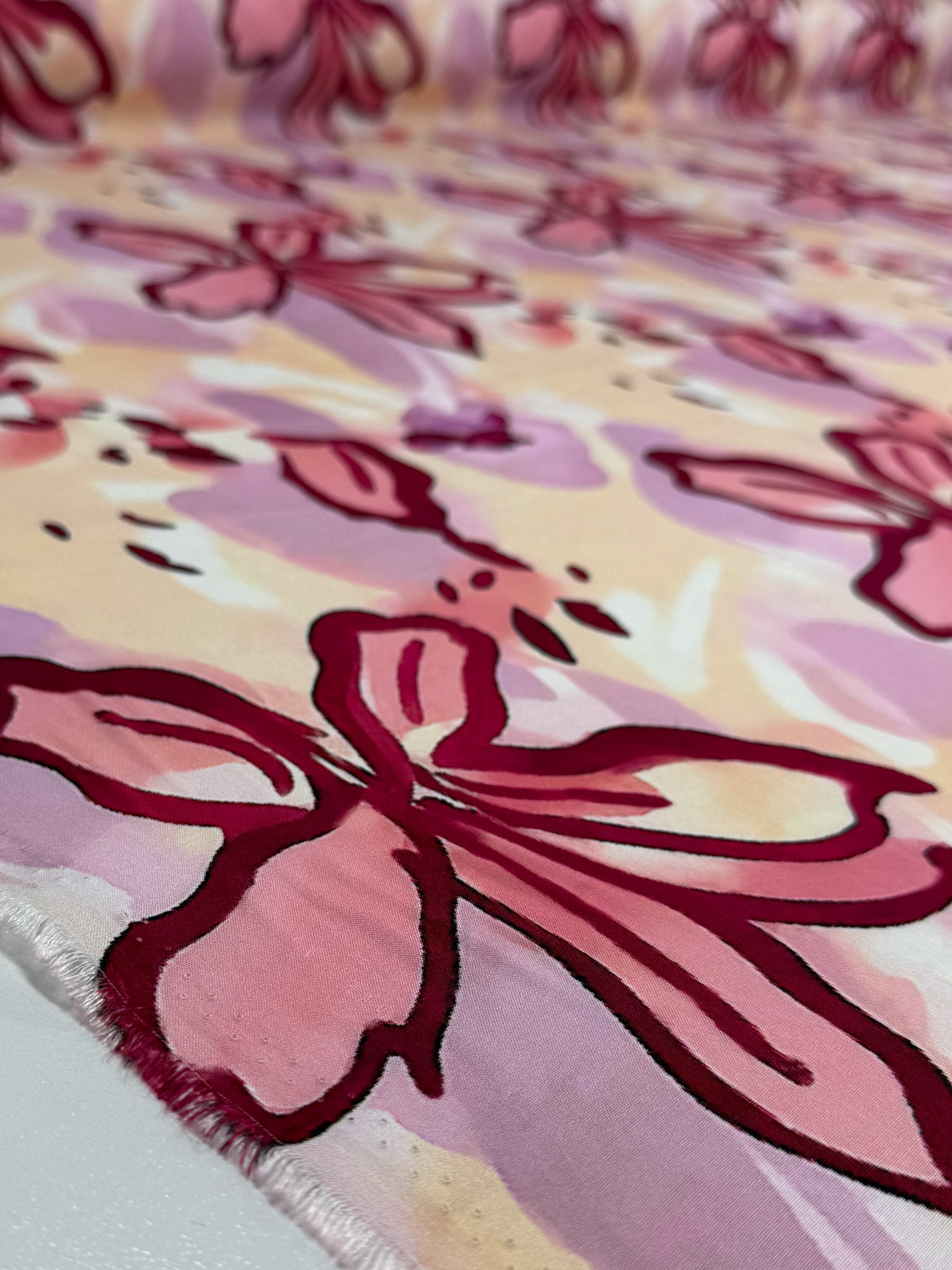 Designer Rayon - Rosewater - 144cm