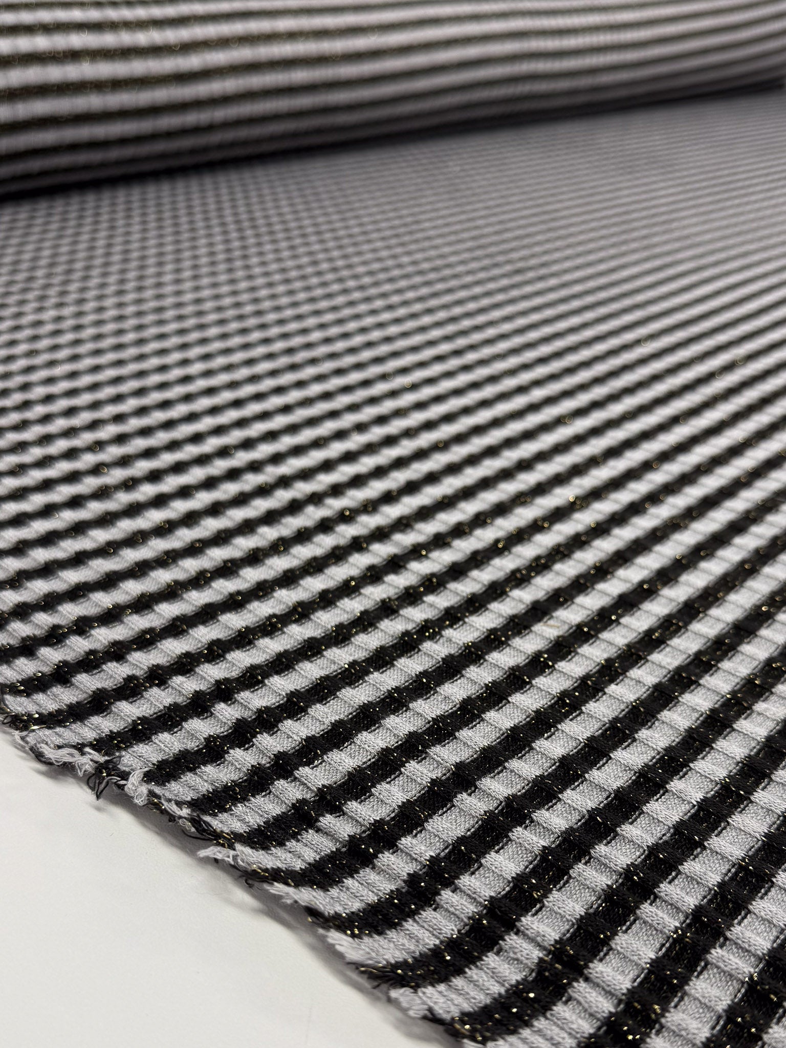 Viscose Knit - Milano Stripe - 125cm