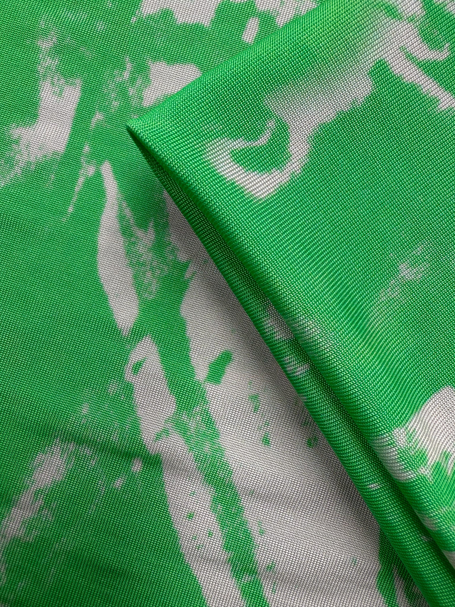 Viscose Knit Jersey - Lime Wash - 138cm
