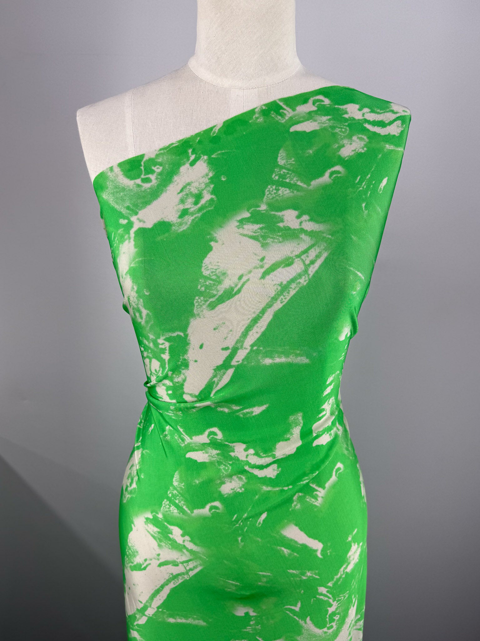 Viscose Knit Jersey - Lime Wash - 138cm