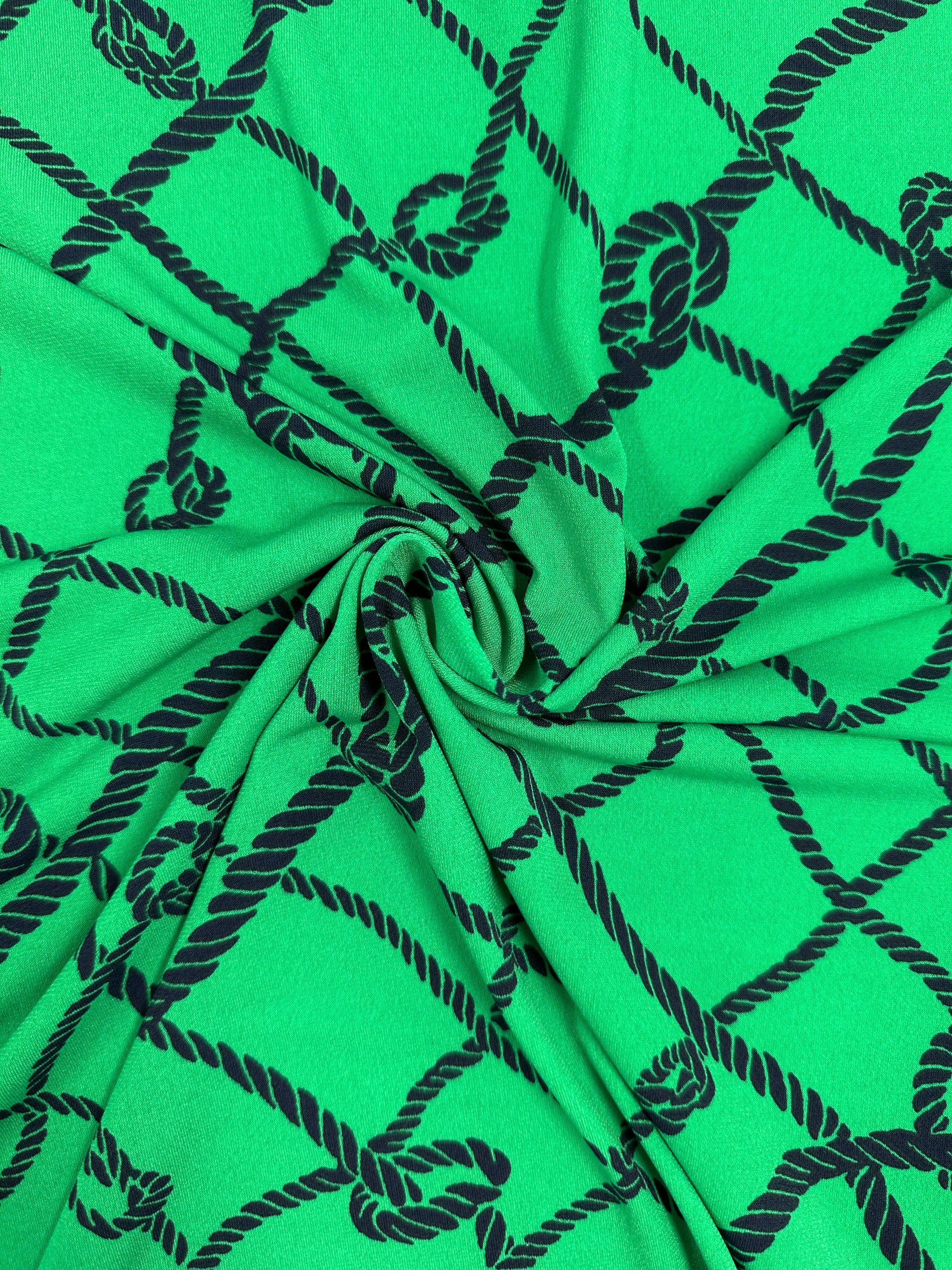 Printed Lycra - Sailor Knot - 150cm