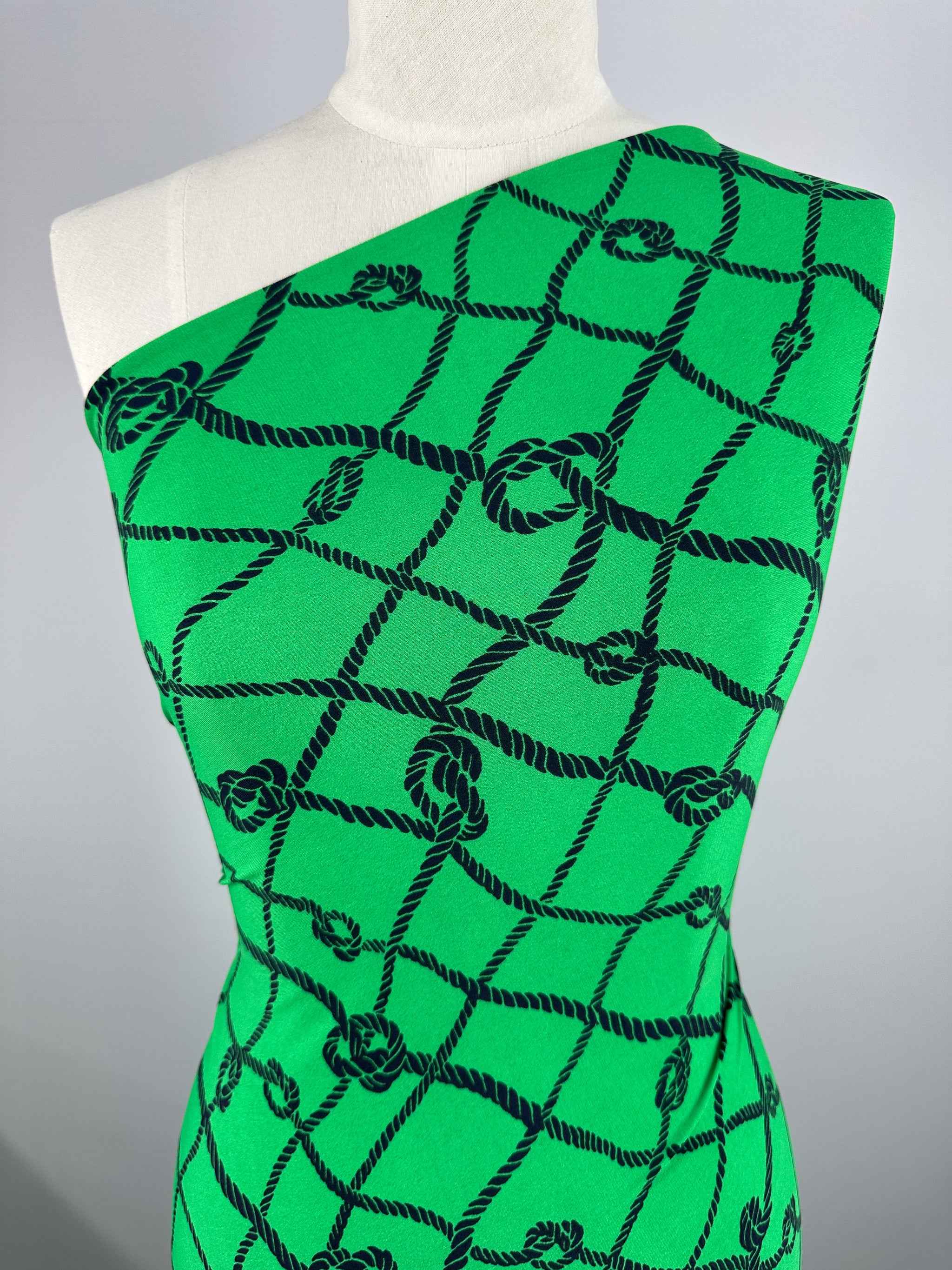 Printed Lycra - Sailor Knot - 150cm