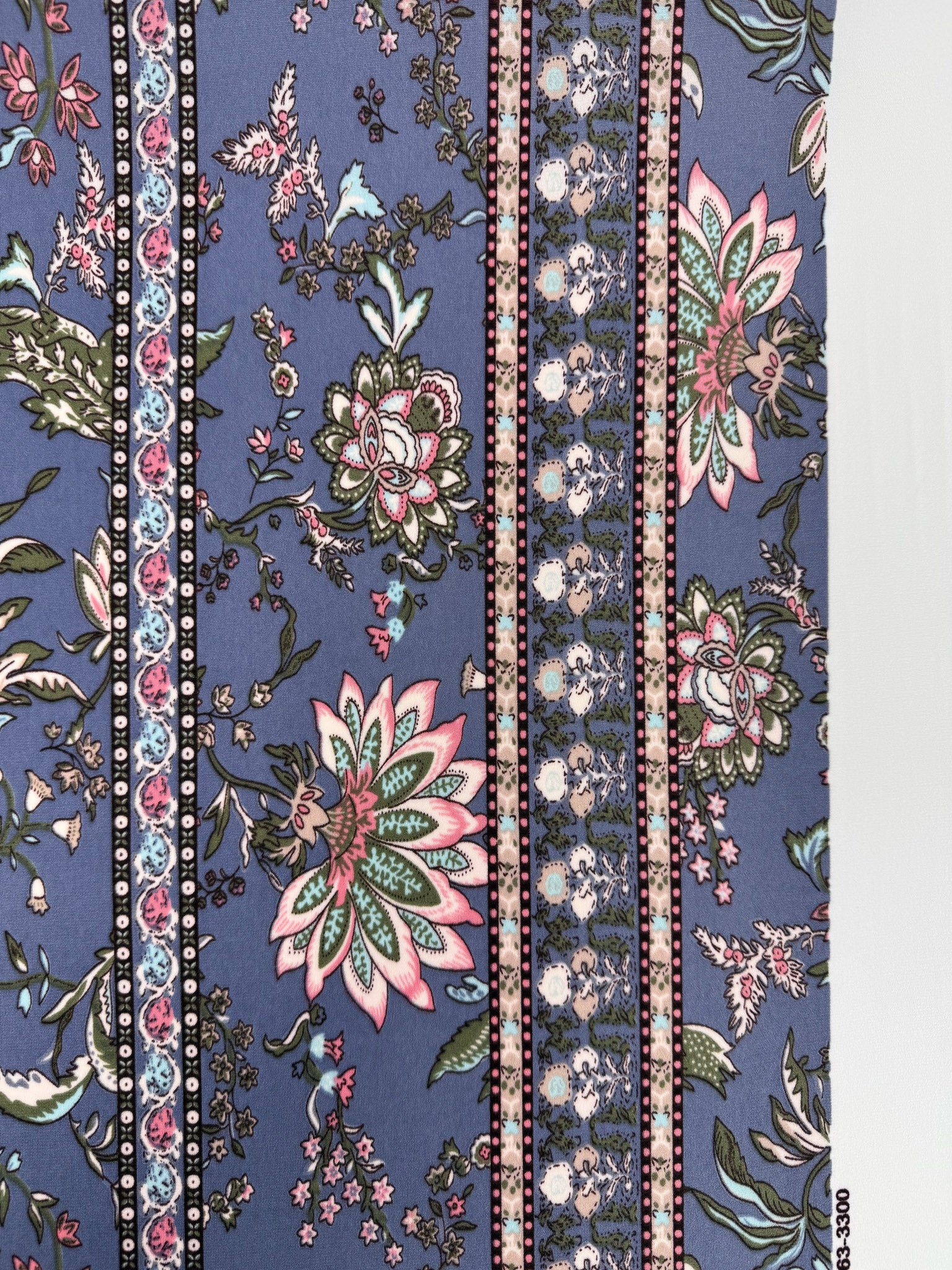 Designer Printed Lycra - Lotus Trail - 145cm