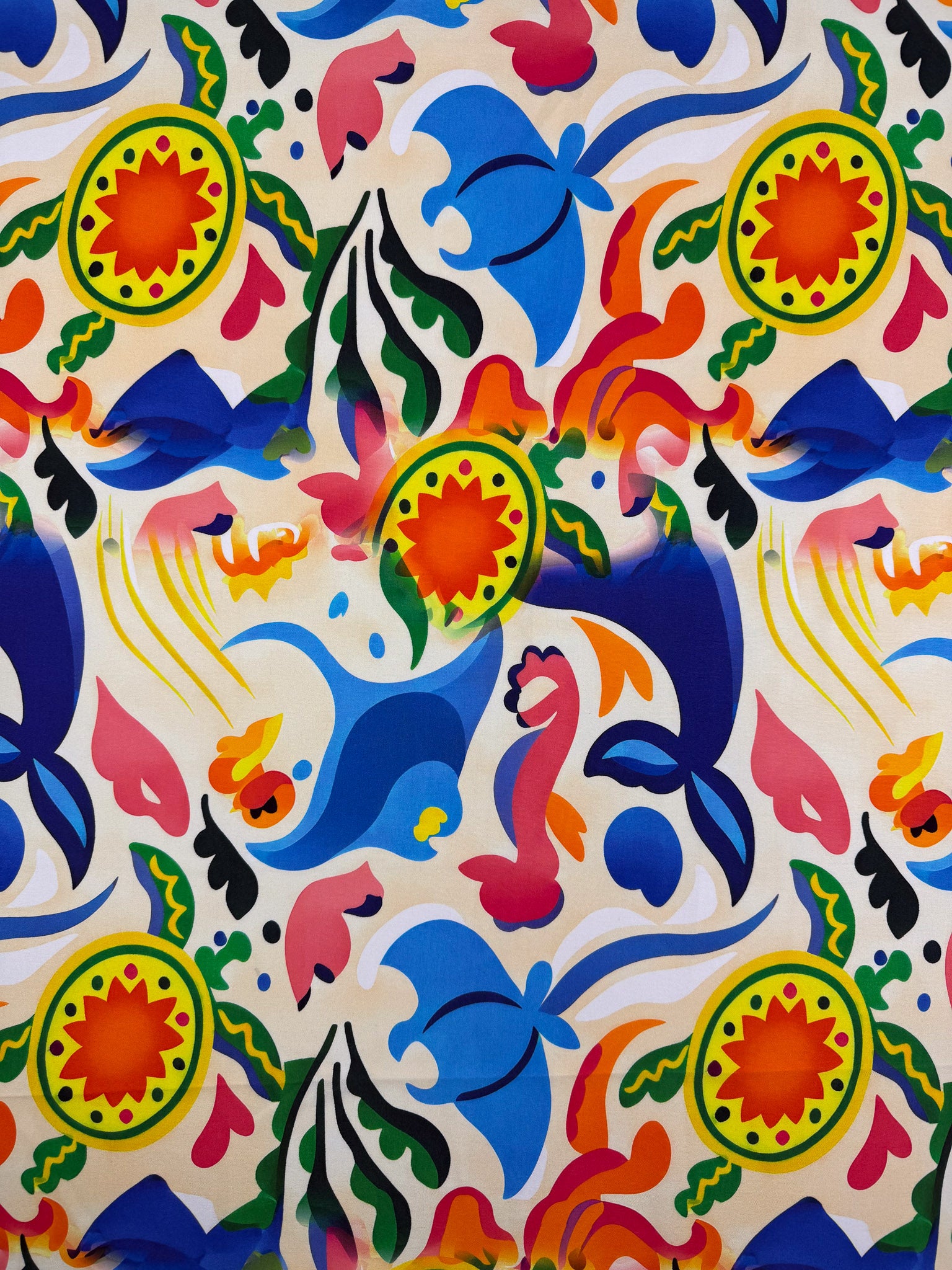 Designer Rayon - Carnival - 145cm