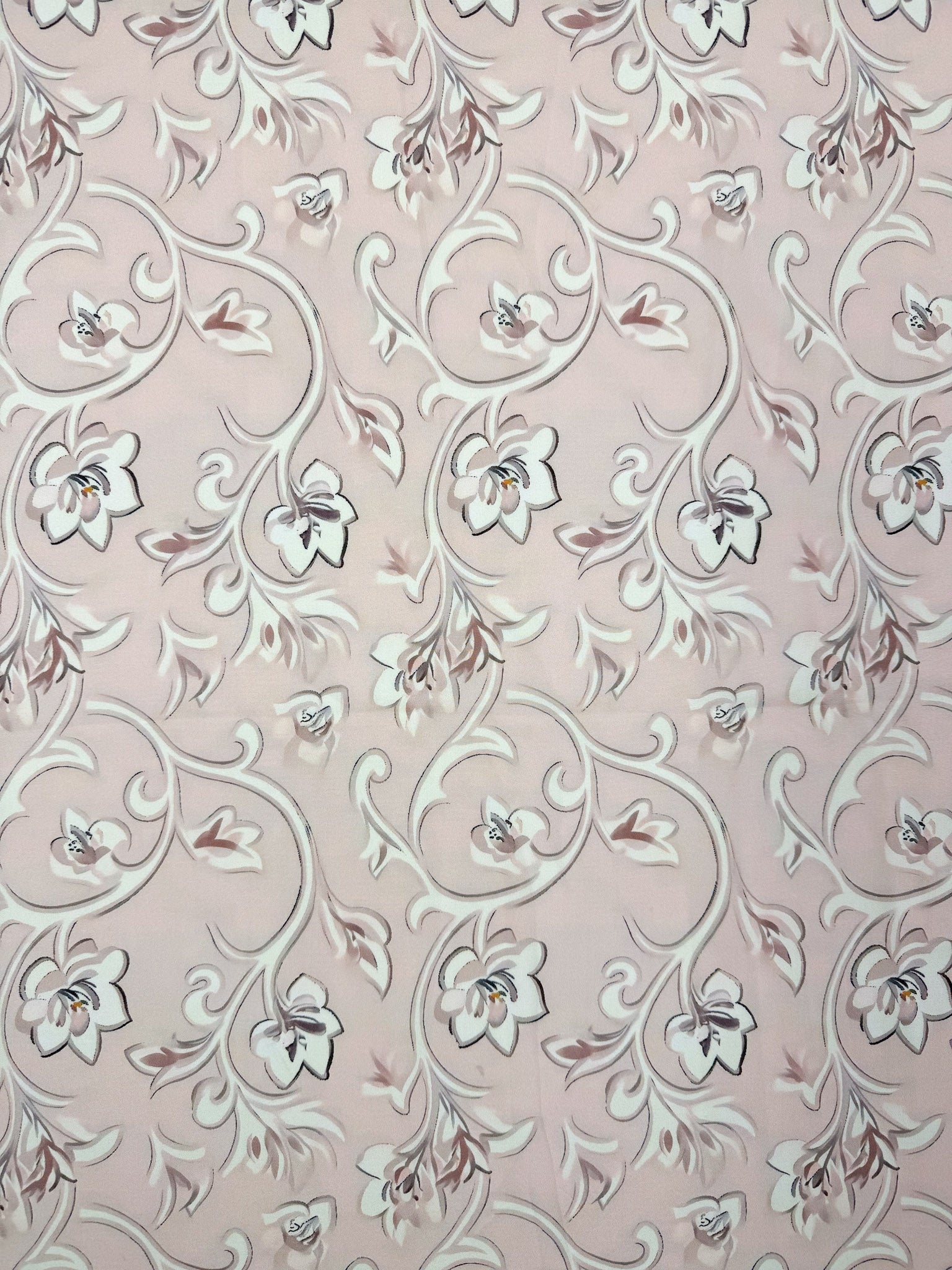 Designer Rayon - Baroque Blush - 145cm