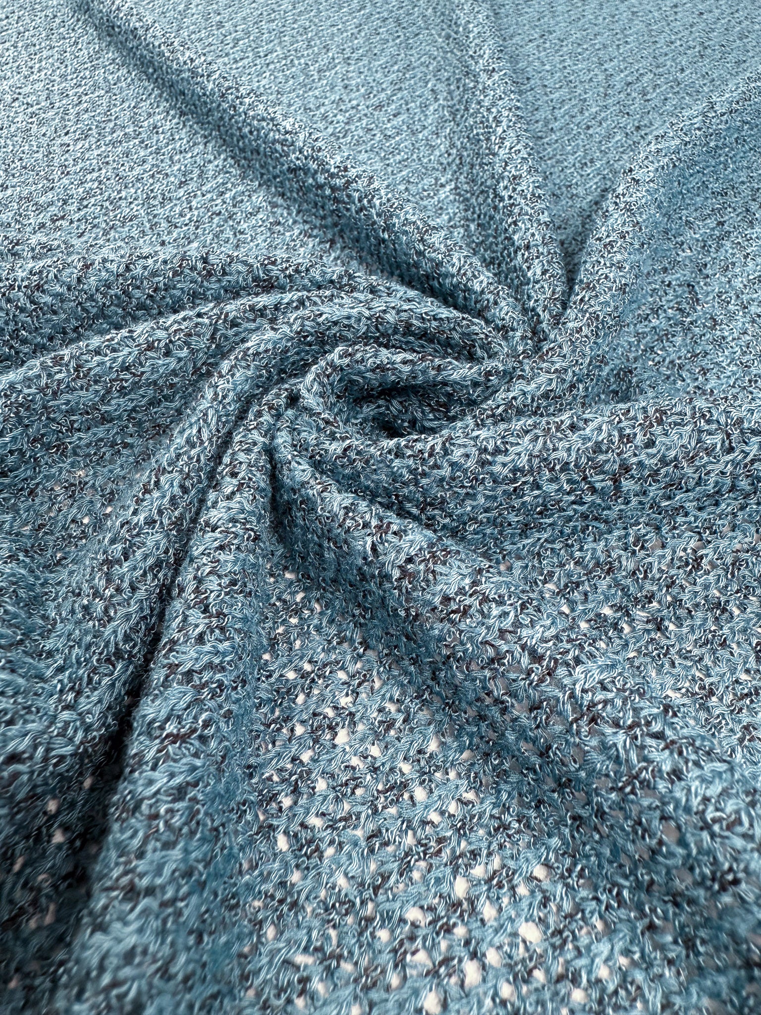 Textured Knit - Niagara - 125cm