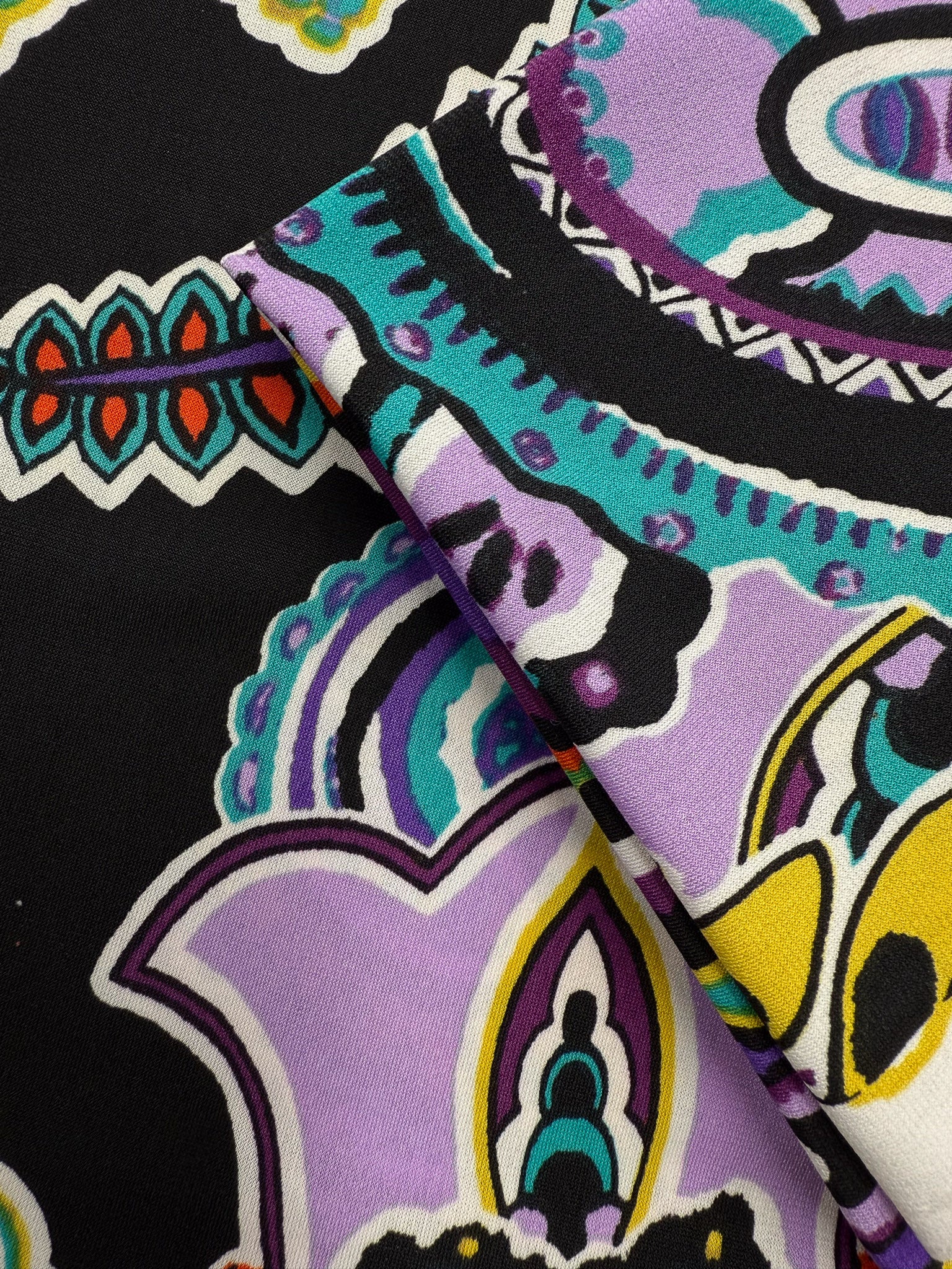 Designer Printed Lycra - Mosaic - 150cm