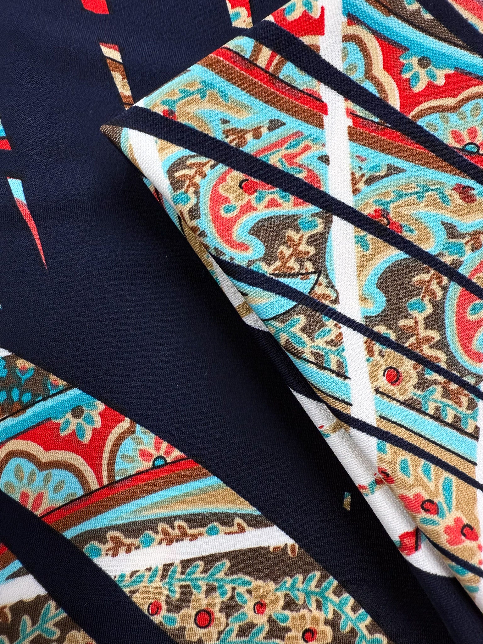 Designer Printed Lycra - Contour - 150cm