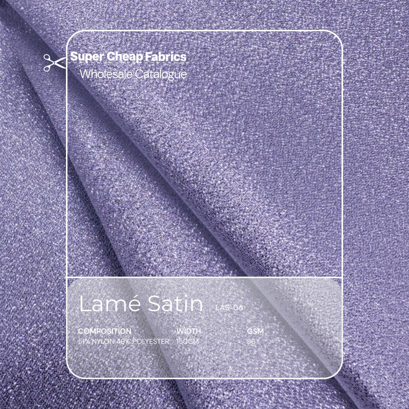 Lamé Satin Wholesale