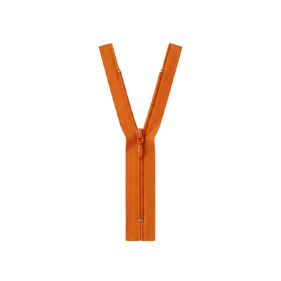 Invisible Zip - Orange